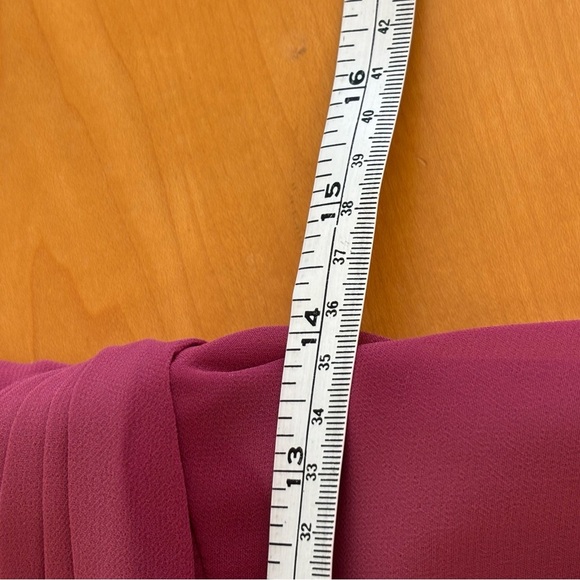 Azazie raspberry red bridesmaid sleeveless maxi dress - Picture 10 of 12